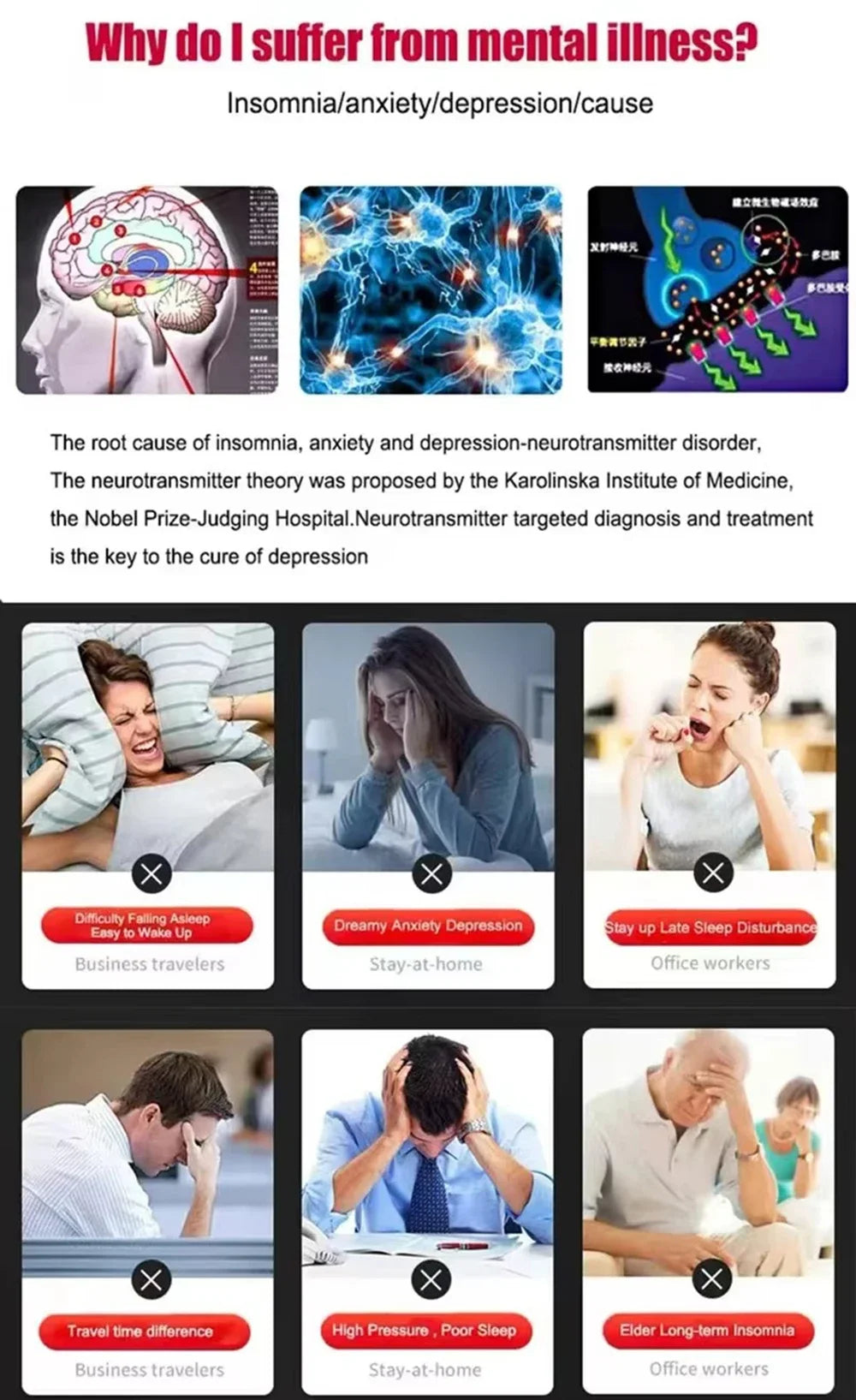 Vagus Nerve Stimulator Sleep Aid | Ear Clip Neurostimulation Device for Insomnia, Relaxation & Stress Relief