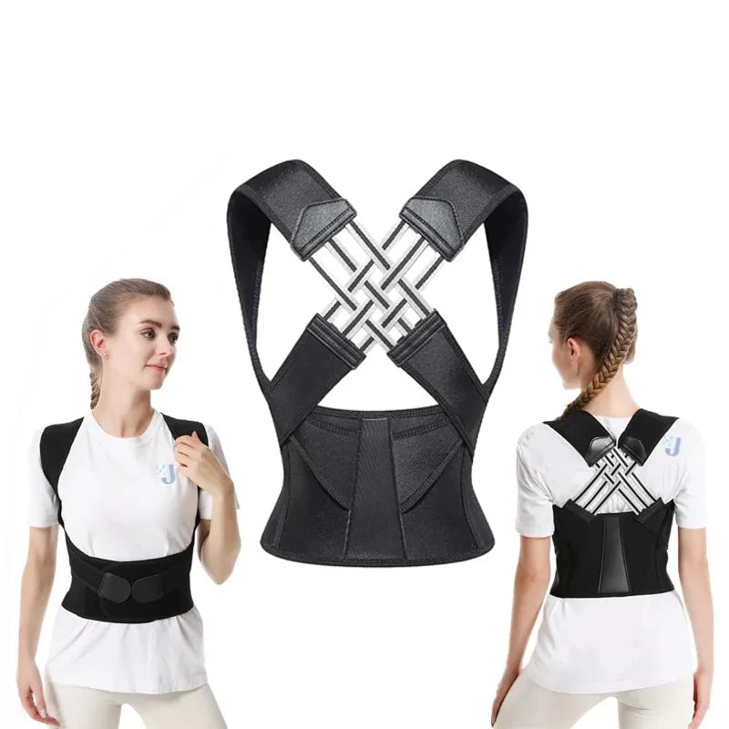 Posture Corrector Brace | Adjustable Back Support for Kids, Students & Adults, Shoulder Alignment & Daily Posture Support