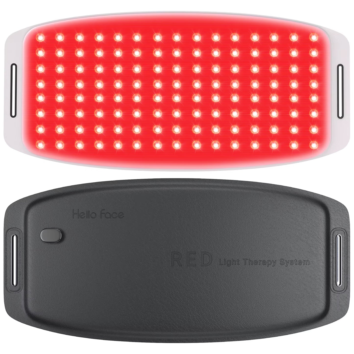 Red Light Therapy Belt | 660nm 850nm Infrared Light Therapy Wrap for Pain Relief, Muscle Recovery & Joint Support Black