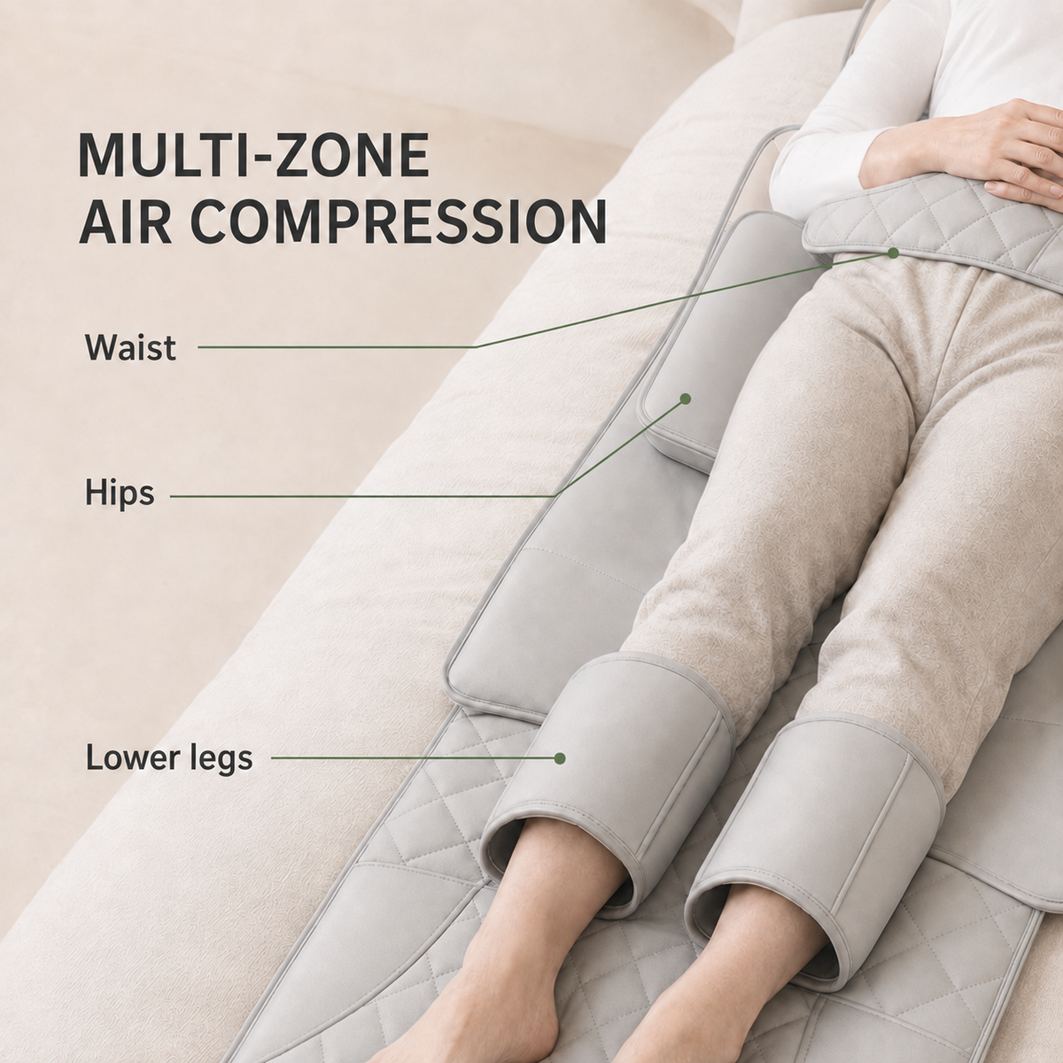 Full Body Massage Mat with Heat, Neck Kneading and Air Compression