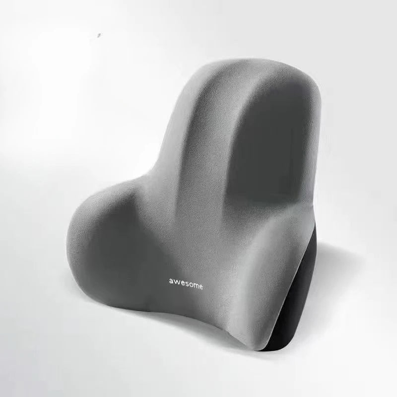 Office Chair Cushion | Memory Foam Seat Cushion with Lumbar Support for Back Pain Relief, Desk Chair & Home Office