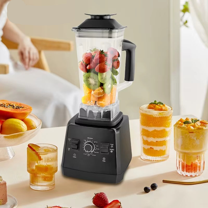 Professional Blender 2400W | 25,000 RPM, 68oz Pitcher, Grinder Jar, 6-in-1 Kitchen Power