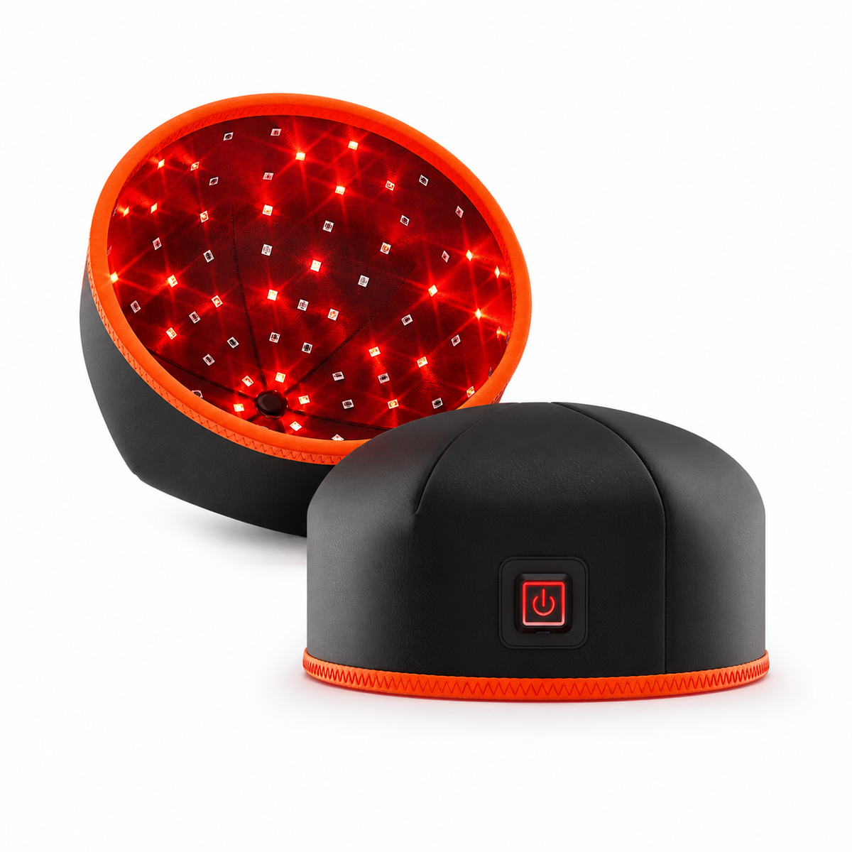 Red Light Therapy Cap for Scalp, 660/850 nm LEDs, Timer and Pulse Modes