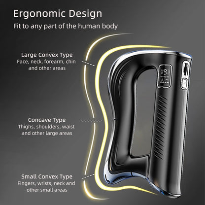 Fascia Scraping Tool Massager | Electric Muscle Scraper with Heat, High-Frequency Vibration & Rechargeable Battery