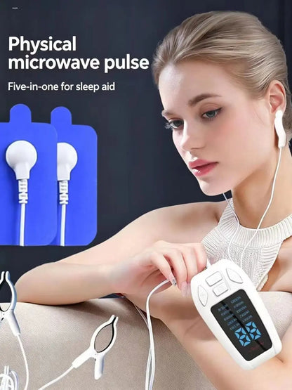 Vagus Nerve Stimulator Sleep Aid | Ear Clip Neurostimulation Device for Insomnia, Relaxation & Stress Relief