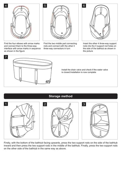 Ice Bath Tub | Foldable Cold Plunge Tub for Adults, Portable Recovery Bath for Home, Outdoor & Post-Workout Use