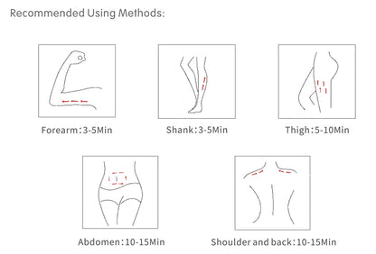RF Body Slimming Massager | EMS Vibration Body Sculpting Device with LED Light Therapy & Skin Firming