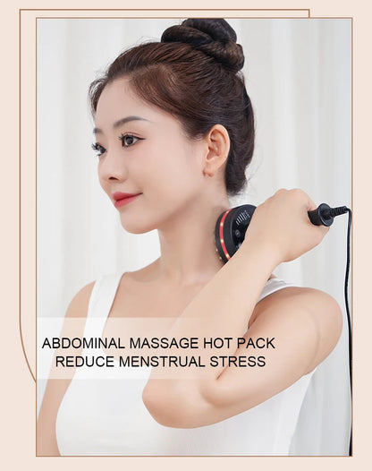 Electric Gua Sha Massager with Heat | Microcurrent Body Massage Brush for Back, Arms, Legs & Muscle Relaxation