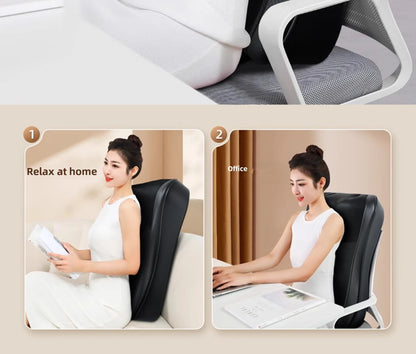 Shiatsu Neck and Back Massager with Heat | Deep Kneading Massage Pillow for Neck, Shoulders & Lower Back