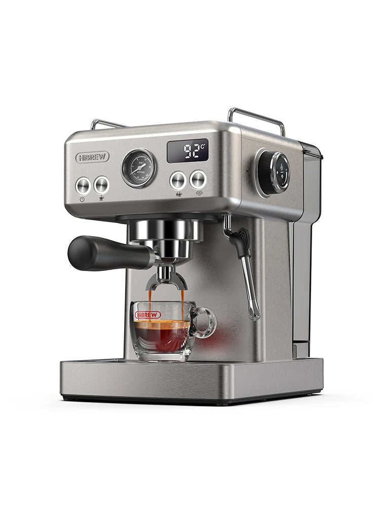Semi-Automatic Espresso Machine with 20-Bar Pump | 58mm Portafilter, PID Temperature Control, Steam Wand & Hot/Cold Brew