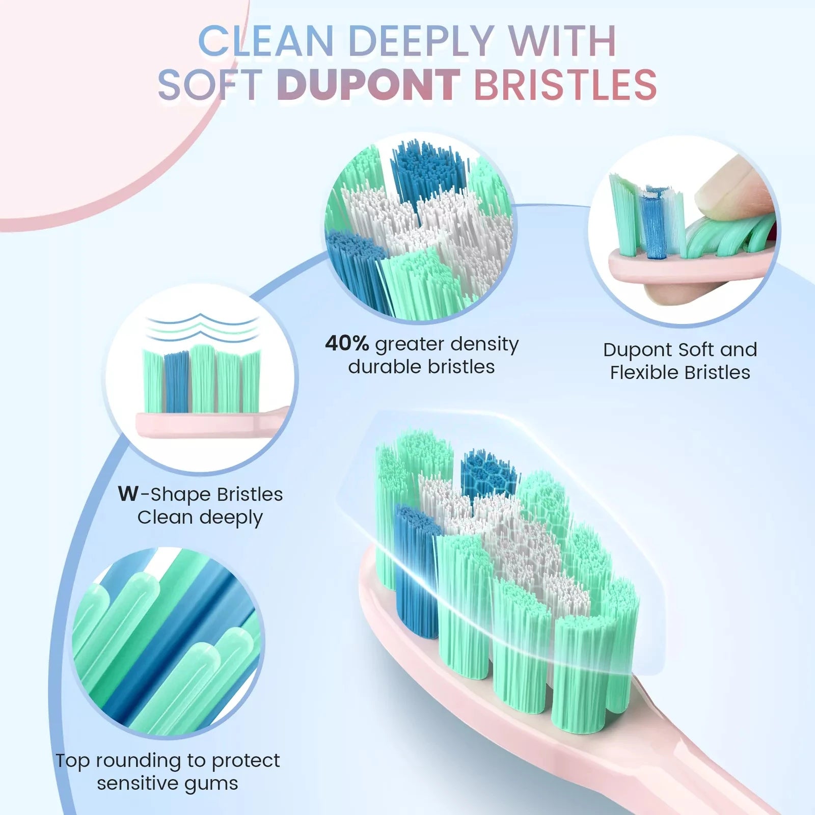 Sonic Electric Toothbrush | 37,200 Vibrations/min Deep Clean | 5 Modes, 12 Brush Heads, 30-Day Battery | Dentist-Level Oral Care & Travel-Friendly Design
