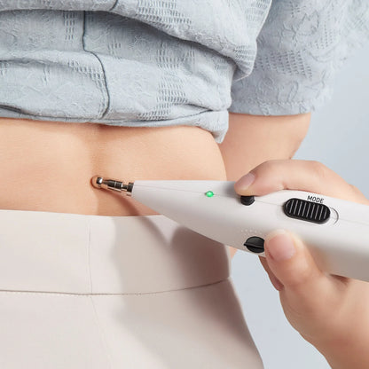 Electronic Acupuncture Pen with Auto Acupoint Detection | Needle-Free Pulse Stimulation, 9 Intensity Levels, 2 Probes & USB Rechargeable
