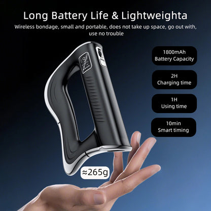 Fascia Scraping Tool Massager | Electric Muscle Scraper with Heat, High-Frequency Vibration & Rechargeable Battery