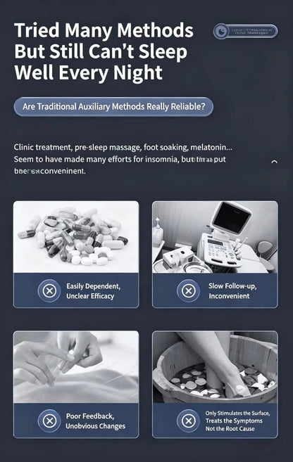 Vagus Nerve Stimulator Sleep Aid | Ear Clip Neurostimulation Device for Insomnia, Relaxation & Stress Relief