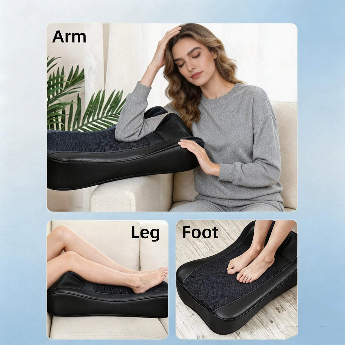 Shiatsu Neck and Back Massage Cushion with Heat
