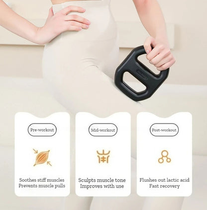 Fascia Massager Ring | Mini Vibration Muscle Massager for Tight Fascia, Muscle Tension & Portable Pain Relief