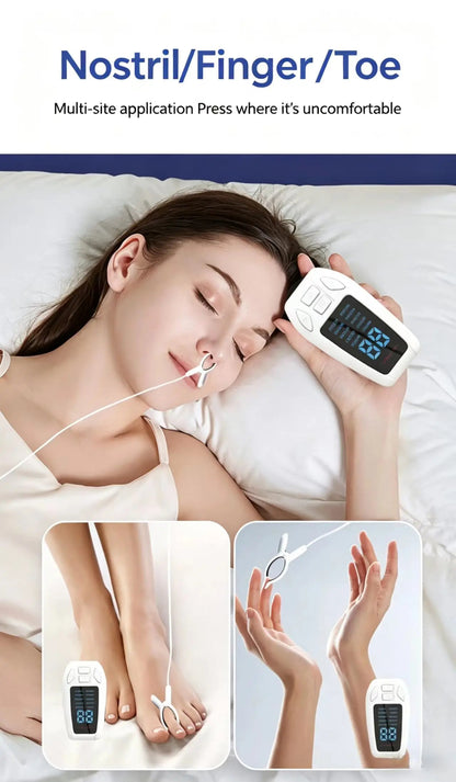 Vagus Nerve Stimulator Sleep Aid | Ear Clip Neurostimulation Device for Insomnia, Relaxation & Stress Relief