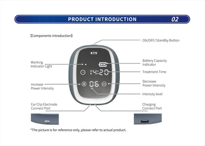 CES Sleep Aid Device | Handheld Microcurrent Sleep Therapy for Insomnia, Anxiety, Stress & Relaxation