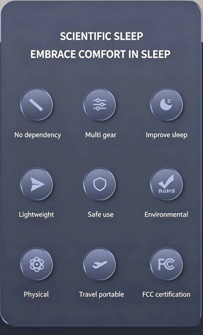 Vagus Nerve Stimulator Sleep Aid | Ear Clip Neurostimulation Device for Insomnia, Relaxation & Stress Relief