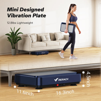 Vibration Plate Exercise Machine | 99 Speed Whole-Body Workout Platform | Lymphatic Drainage, Fat Burning & Pain Relief with Remote + Bands