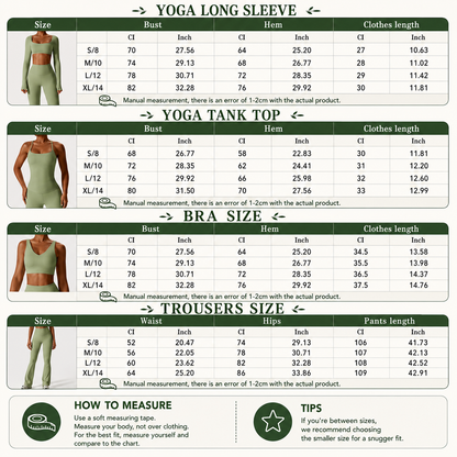 Seamless Yoga Set for Women | 2-Piece Sports Bra and Leggings Workout Outfit with Breathable Compression Fit