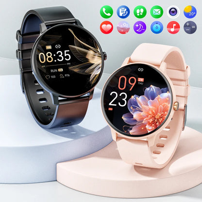 Smartwatch with Bluetooth Calling | Heart Rate & Sleep Tracker | 1.39” HD Screen | IP67 Waterproof | Compatible with Android & iOS