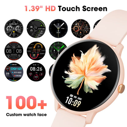 Smartwatch with Bluetooth Calling | Heart Rate & Sleep Tracker | 1.39” HD Screen | IP67 Waterproof | Compatible with Android & iOS