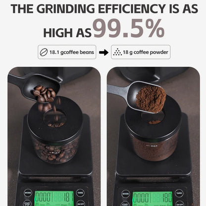 Automatic Burr Coffee Grinder | 34 Grind Settings, Flat Burr, Precision Control