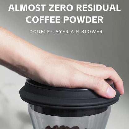 Automatic Burr Coffee Grinder | 34 Grind Settings, Flat Burr, Precision Control