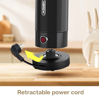 Electric Milk Frother & Steamer for Latte, Cappuccino, Macchiato