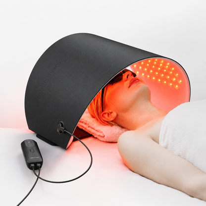 LED Light Therapy Mask | 720-Chip Red Blue Near Infrared Face & Body Skin Care Device with 4 Modes Black