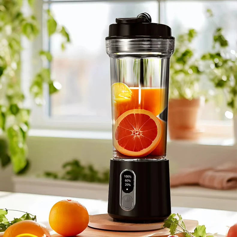Portable Blender 180W | USB Rechargeable Smoothie Maker | 4000mAh Battery, 18,000 RPM, Travel Cup