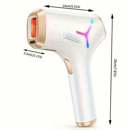 IPL Hair Removal Device | 999,999 Flashes, 9 Energy Levels, Auto & Manual Modes for At-Home Hair Removal