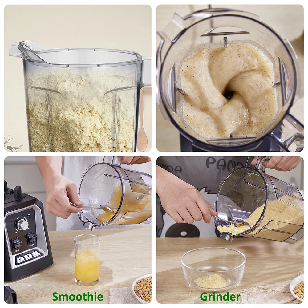 Professional Countertop Blender | 2200W Power, 3 Preset Programs & 2L BPA-Free Jar