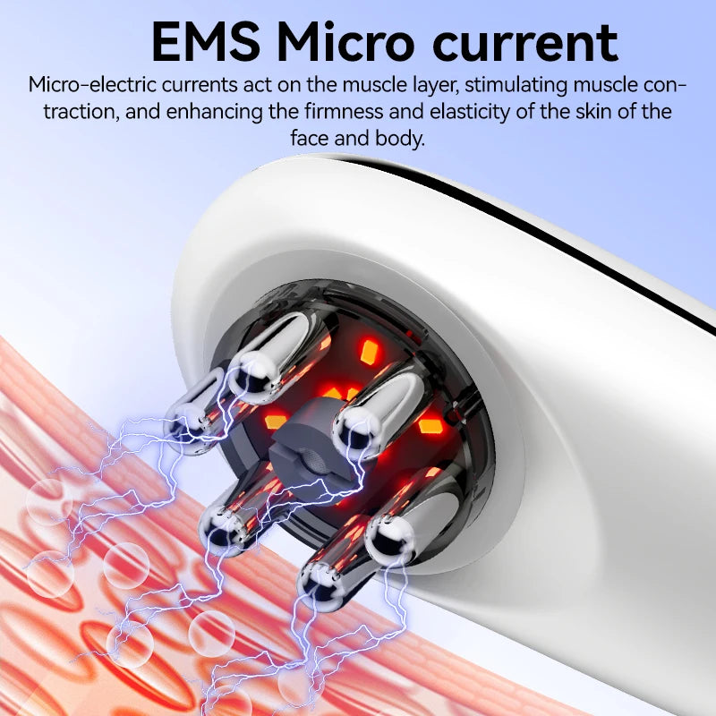 EMS Cupping Massager | Electric Face and Body Sculpting Massager with Suction, Gua Sha & Adjustable Intensity