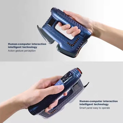 Gua Sha Fascia Scraping Tool | EMS Microcurrent Massager with Heat, Red Light & 5 Massage Blades