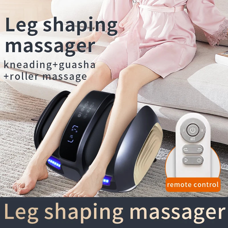 Shiatsu Foot Massager with Heat | Deep Kneading Rollers, Full Sole Coverage & One-Touch Control