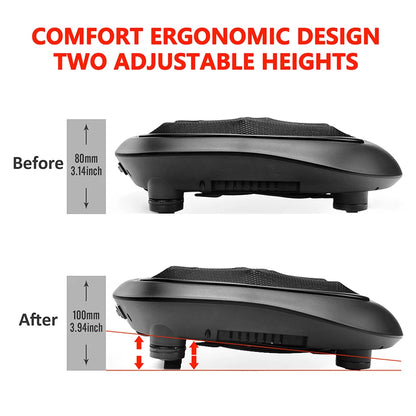 Shiatsu Foot Massager with Heat | 18 Deep-Kneading Nodes, One-Button Control & 20-Minute Auto Shut-Off