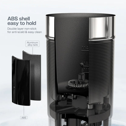 Electric Milk Frother & Steamer for Latte, Cappuccino, Macchiato