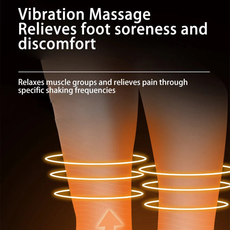EMS Foot Massager with Heat and Remote | Adjustable Foot Stimulation Machine with Multiple Modes and Intensity Levels