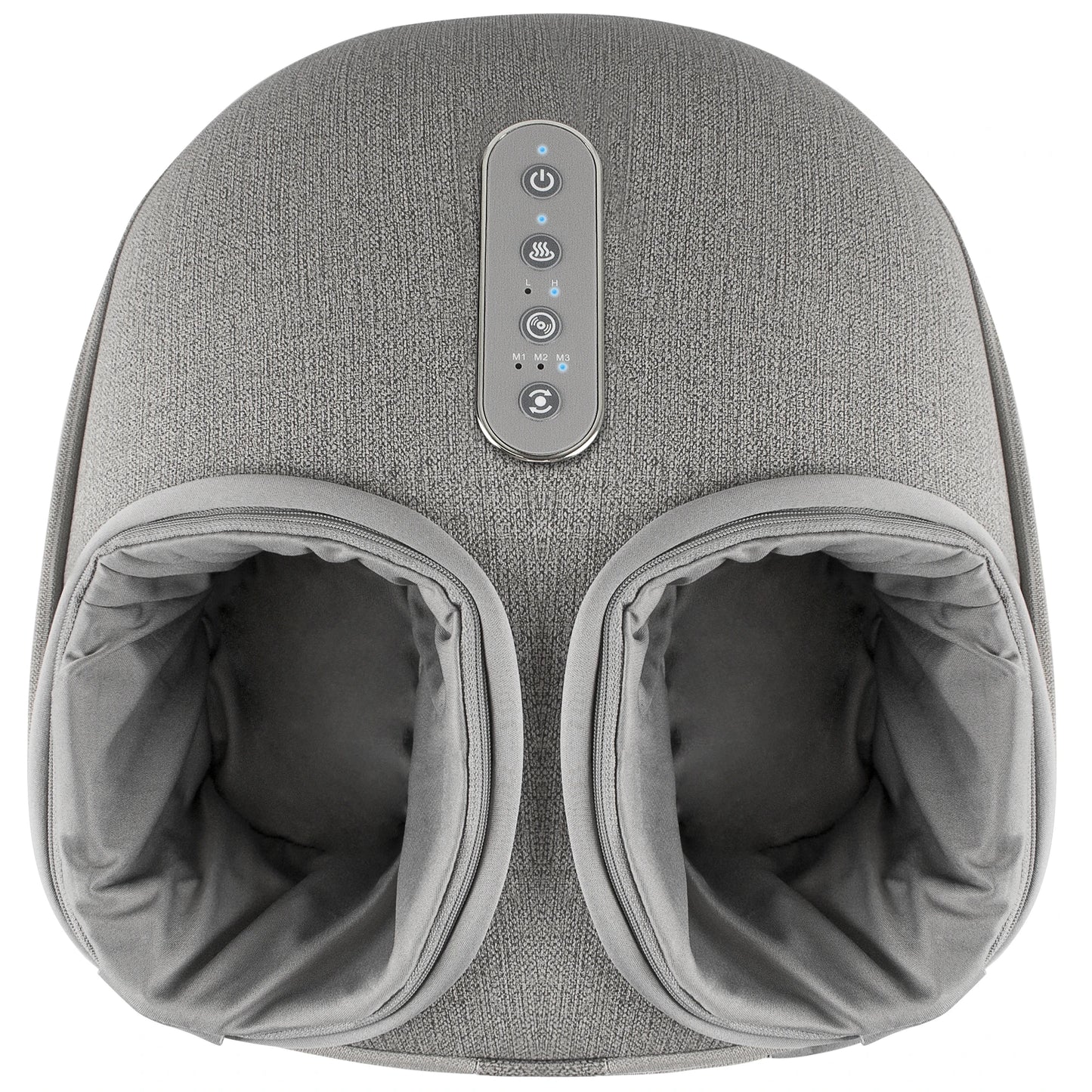 Shiatsu Heated Foot Massager | Deep Kneading, Heat Therapy, Auto Timer Grey