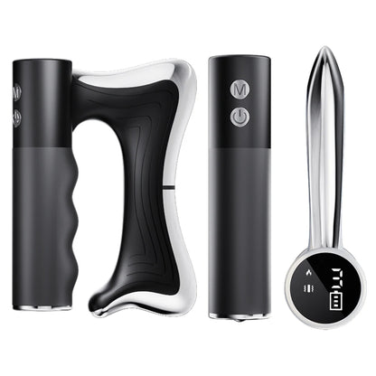 Fascia Scraping Tool Massager | Electric Muscle Scraper with Heat, High-Frequency Vibration & Adjustable Temperature