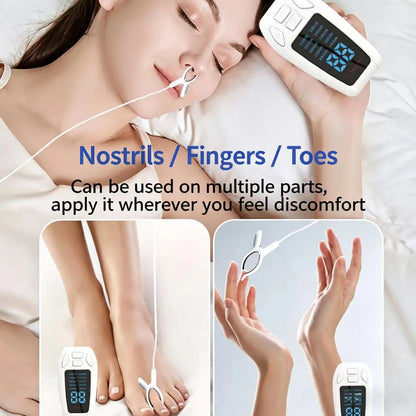 Vagus Nerve Stimulator Sleep Aid | Ear Clip Neurostimulation Device for Insomnia, Relaxation & Stress Relief