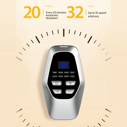 EMS Foot Massager Pad with Remote | 8 Modes, 32 Intensity Levels, USB Rechargeable & 20-Minute Auto Shut-Off