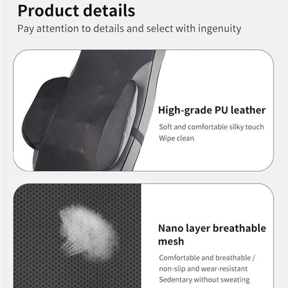 Massage Chair Cushion with Heat | 8D Kneading Neck and Back Massager with Vibration, Lumbar Compression & Remote
