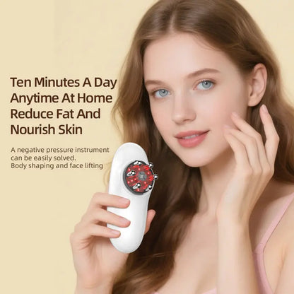 Body Sculpting Massager | 5-in-1 Cellulite Massager with Suction, Microcurrent, LED Light & Lymphatic Drainage