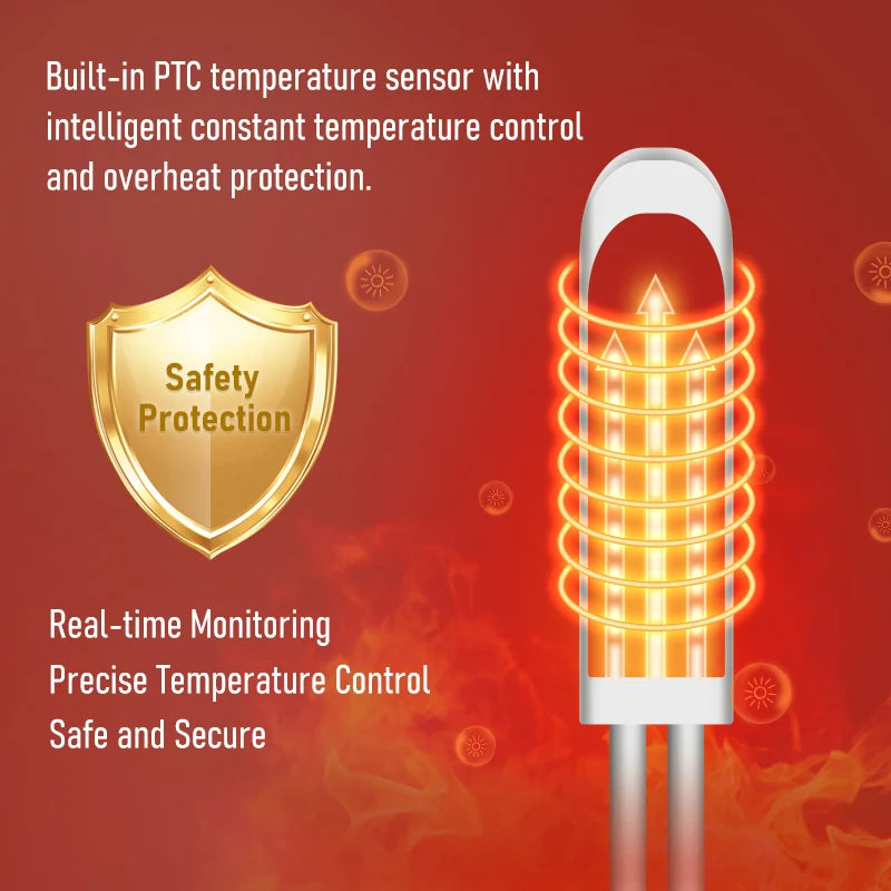 Heated Back and Shoulder Wrap with Red Light | 3 Heat Levels, Adjustable Fit & Optional Vibration Massage