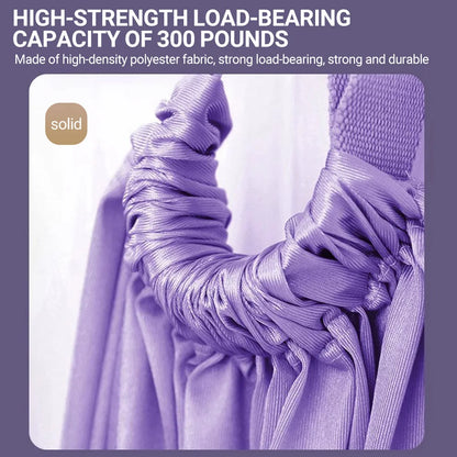 Aerial Yoga Strap | Adjustable Stretching Belt for Splits, Backbends, Inversion & Flexibility Training