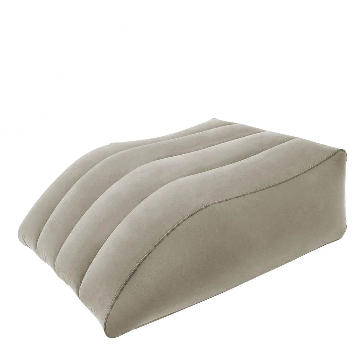 Inflatable Leg Elevation Pillow | Portable Wedge Leg Rest Grey