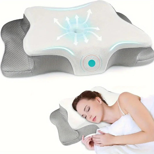 Contour Memory Foam Neck Pillow with Arm Supports